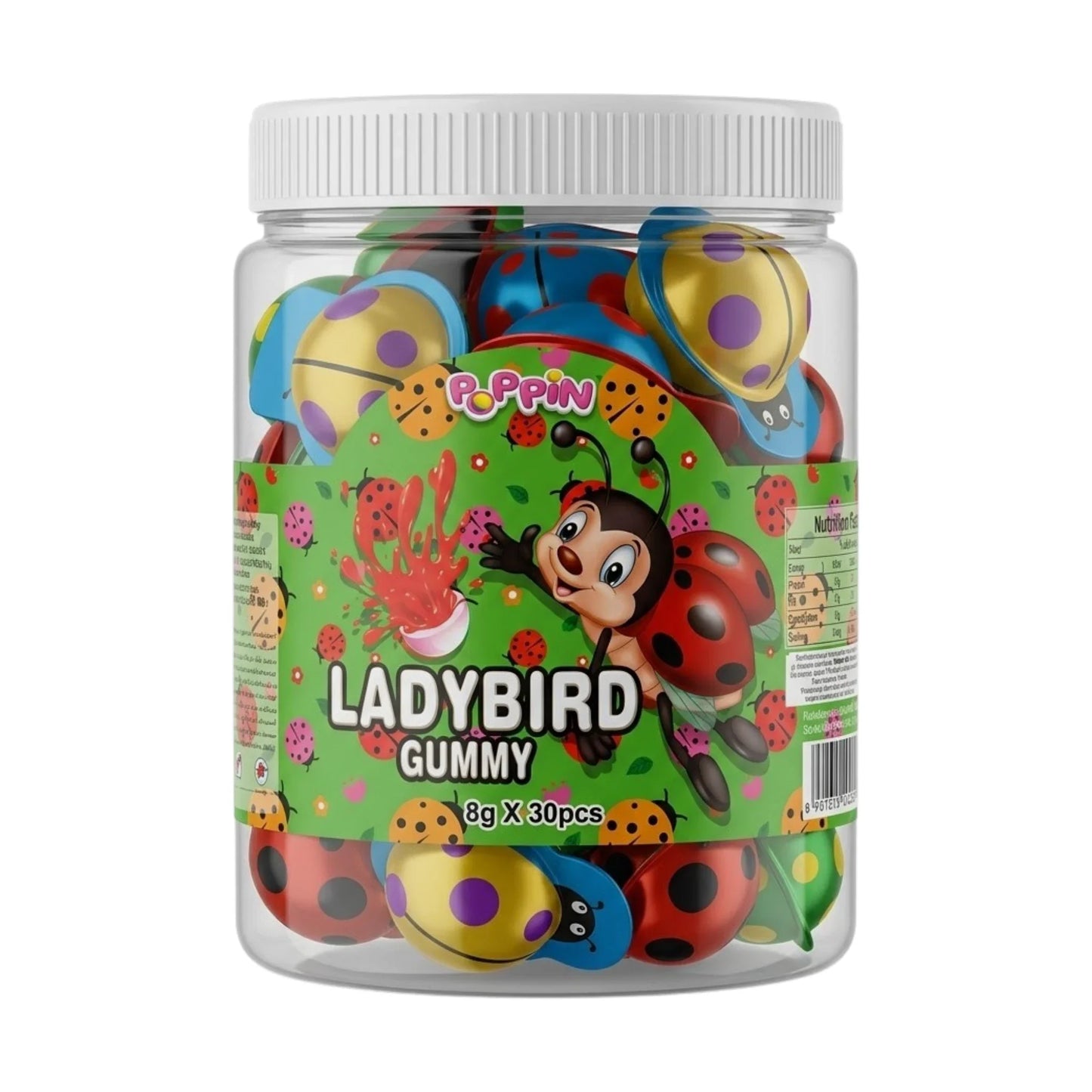 poppin jelly heroes/lady bird gummy 8g uae