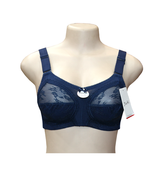 bra flourish disclosure navy blue 36b
