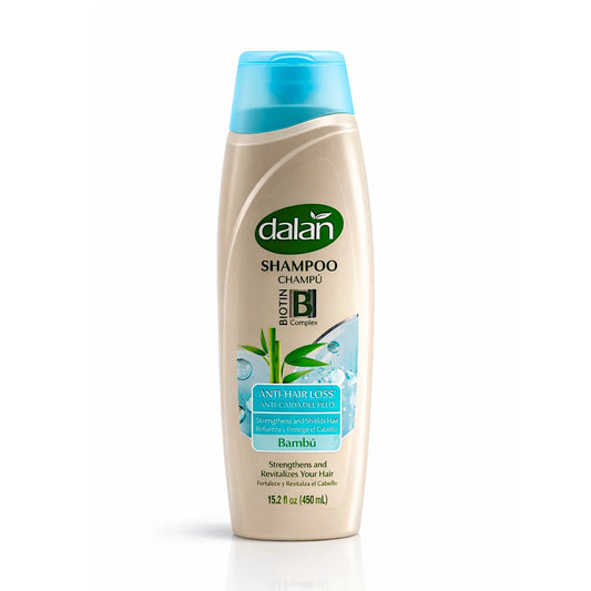 dalan shampoo biotin bamboo anti-hair loss 450ml turkiye